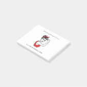 Schönes Zitat hinter jeder erfolgreichen Frau ist  Post-it Klebezettel (angewinkelt)