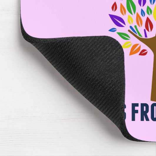 Schönes Zitat zur Arbeitstherapie Mousepad (Ecke)