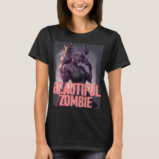 Schönes Zombie Halloween T-Shirt