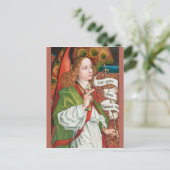 Schongauer Annunziationsgel CC1182 Orlier Altar Postkarte (Stehend Vorderseite)