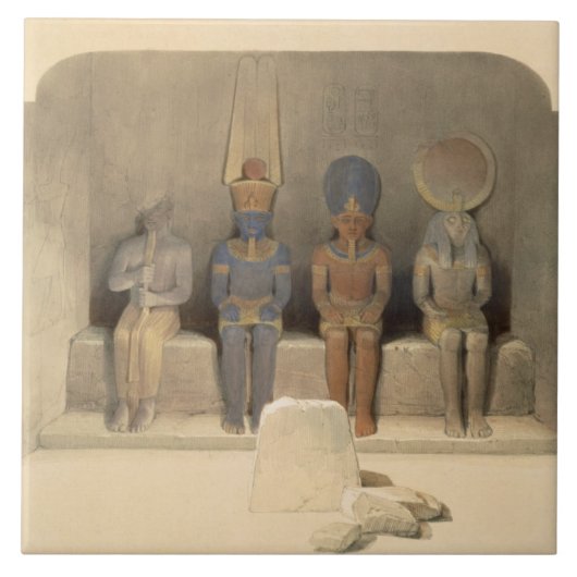 Schongebiet des Tempels von Abu Simbel, von Fliese (Vorderseite)