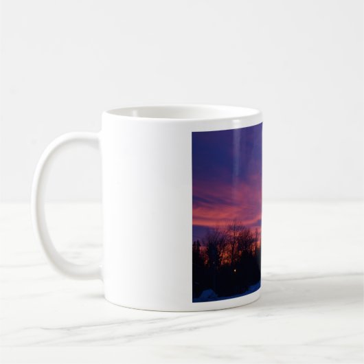 Schönheit am Himmel Kaffeetasse (Links)