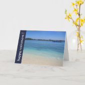 Schönheit am Strand Karte (Gelbe Blume)