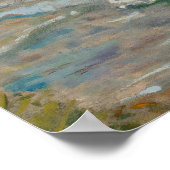 Schönheit auf einem Button-Up Girl der 60er Jahre Poster (Ecke)