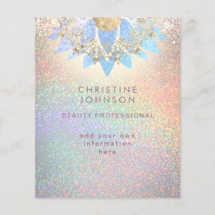 Schönheit beruflich flyer