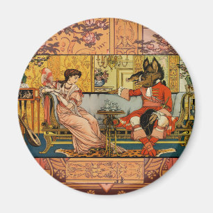 Schönheit Bestie Klassische Märchenfiguren Magnet