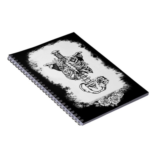 Schönheit bleibt notizblock (Rechte Seite)