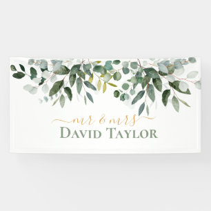 SCHÖNHEIT BOTANISCHER GREENERY WEDY BANNER