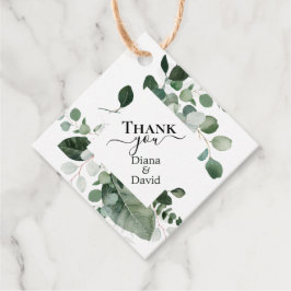 SCHÖNHEIT BOTANISCHER GREENERY WEDY GESCHENKANHÄNGER