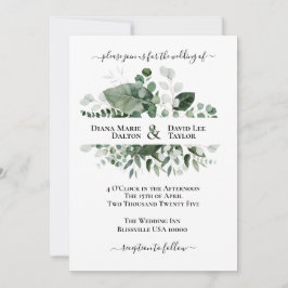 SCHÖNHEIT BOTANISCHER GRÖSSE EINLADUNG