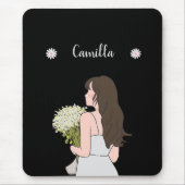 Schönheit & Bytes Blumenzauber Mousepad (Vorne)