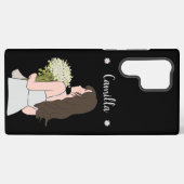 Schönheit & Bytes Blumenzauber Samsung Galaxy Hülle (Rückseite (Horizontal))