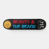 SCHÖNHEIT & DAS BEACH-Skateboard, 7¾ Zoll Deck Skateboard (Horizontal)