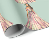 Schönheit der Ball-Prinzessin Geschenkpapier (Rolleneckpunkt)