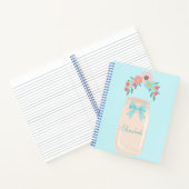 Schönheit der Blumen Notizblock (Innenseite)