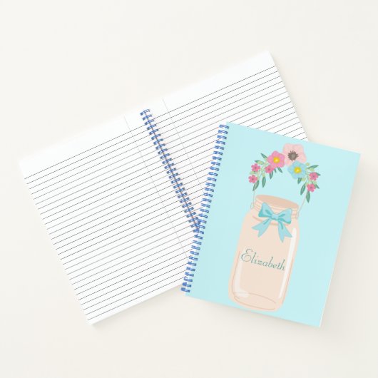 Schönheit der Blumen Notizblock (Innenseite)