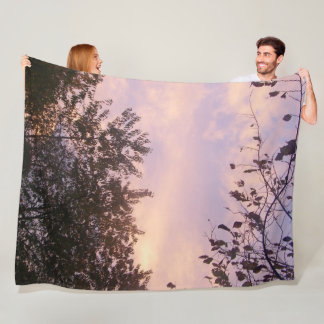 Schönheit der Dämmerungs-Fleece-Decke Fleecedecke