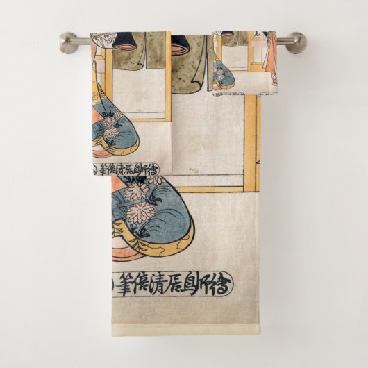 Schönheit der drei Hauptstädte Triptychon Badhandtuch Set (Insitu)