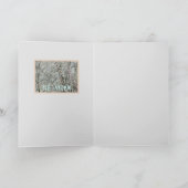 SCHÖNHEIT DER EISSTORME/GLITZERN WIE FARBENFÄLLE KARTE (Innenseite)