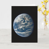 Schönheit der Erde aus dem Weltraum Karte (Gelbe Blume)