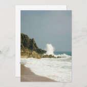 Schönheit der Küste Feiertagskarte (Vorne/Hinten)