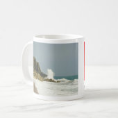 Schönheit der Küste Kaffeetasse (Vorderseite Links)