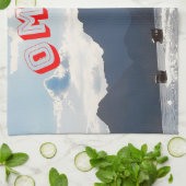 Schönheit der Küste von Oman Geschirrtuch (Gefaltet)