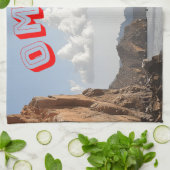 Schönheit der Küste von Oman Geschirrtuch (Gefaltet)