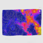 Schönheit der Natur Golfhandtuch (Horizontal)