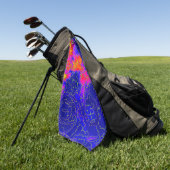 Schönheit der Natur Golfhandtuch (Gras)