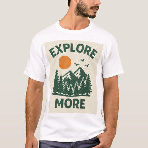 Schönheit der Natur - Serene Landschaft Art Design T-Shirt
