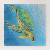 Schönheit der Schildkröte Puzzle (Horizontal)