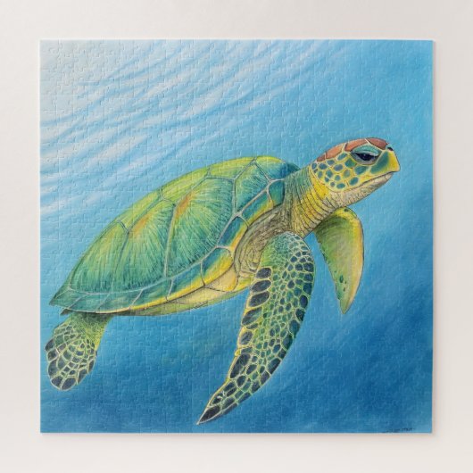 Schönheit der Schildkröte Puzzle (Vertikal)