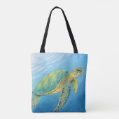 Schönheit der Schildkröte Tasche (Rückseite)