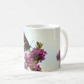 Schönheit der Schmetterlingsblume-Tasse Kaffeetasse (VorderseiteRechts)