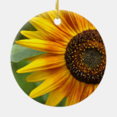 Schönheit der Sonnenblumen Keramik Ornament (Hinten)