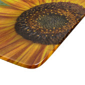 Schönheit der Sonnenblumen Schneidebrett (Ecke)