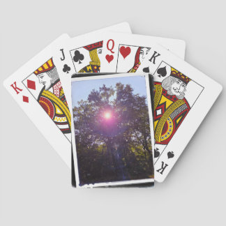 Schönheit der Sonnenkarten Spielkarten