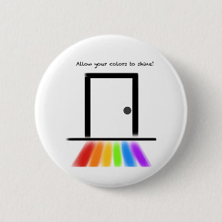 Schönheit des Ausscheidens Button