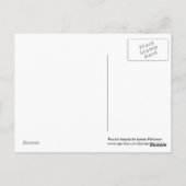 Schönheit des Fraktals Postkarte (Rückseite)