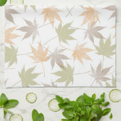 Schönheit des Herbstblattes Geschirrtuch (Gefaltet)