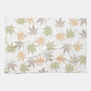 Schönheit des Herbstblattes Geschirrtuch