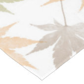Schönheit des Herbstblattes Tischdecke (Schrägansicht)