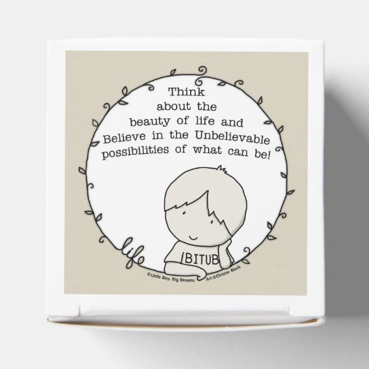 Schönheit des Lebens Geschenkschachtel (Oben)