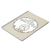 Schönheit des Lebens Notizblock (Linke Seite)