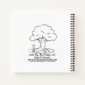 Schönheit des Lebens Notizbuch (Rückseite)