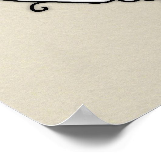 Schönheit des Lebens Poster (Ecke)