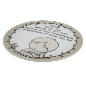 Schönheit des Lebens Schneidebrett (Ecke)