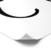 Schönheit des Nageldesigns Poster (Ecke)