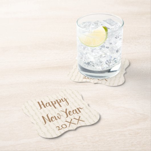 Schönheit des neuen Jahres Untersetzer (Vor Ort)